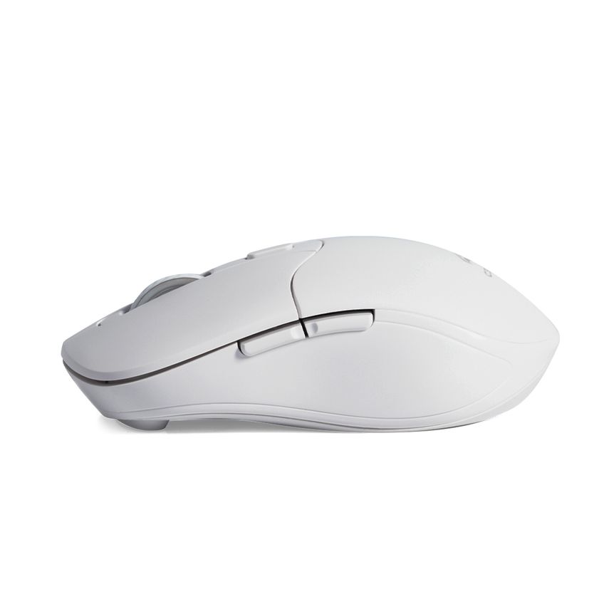 Mouse Sem Fio Recarregável Dual Mode C3tech M-bt60wh - Branco - imagem 4