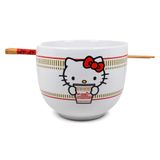 Conjunto De Louças Silver Buffalo Hello Kitty Cup Noodles