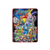 Cobertor Toynk Mega Man X Fleece 114 X 152 Cm Poliéster