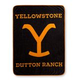 Cobertor Silver Buffalo Yellowstone Dutton Ranch
