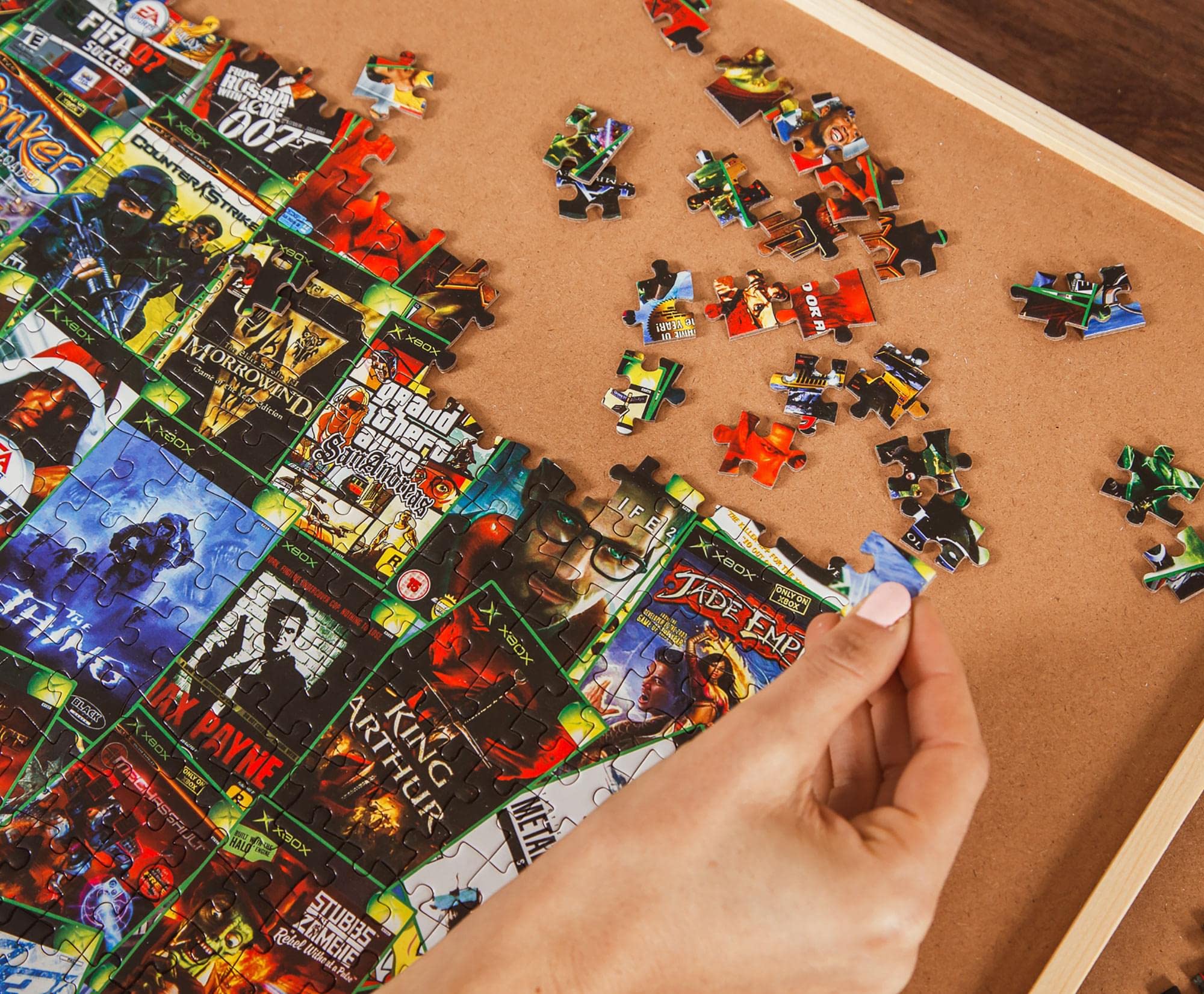 Quebra-cabeça Toynk X-treme Games Collage 1000 Peças - Carrefour