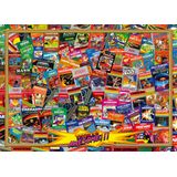 Quebra-cabeça Og Gaming 1000 Peças Inspirado No Atari 2600