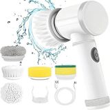 Super Escova Limpeza Eletrica Magic Brush 3 Em 1