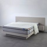 Colchão Queen Cabecasa Madeiramadeira Molas Ensacadas Luna Firm 158x198x31 Cinza/branco