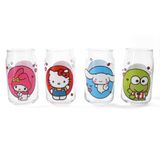Conjunto De Copos De Bebida Silver Buffalo Sanrio Hello Kitty 4p