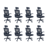 Cadeira De Escritório Presidente Executiva Oficial Legacy - Preto - 8
