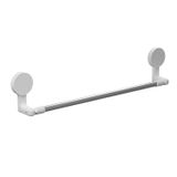 Porta Toalha Para Banheiro Com Adesivo Astra Branco