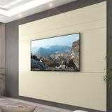 Painel 217cm Para Tv Até 85 Polegadas 100% Mdf Luminare Off White