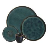 Aparelho De Jantar 24pcs Stoneware Bio Oceano Porto Brasil