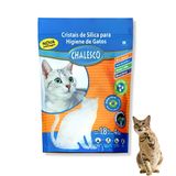 Areia Higiênica Cristais De Sílica Chalesco 1,8kg
