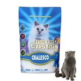 Areia Higiênica Micro Cristais De Sílica Chalesco 1,8kg