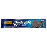 Biscoito Rancheiro Rosquinha Recheada Vegana De Chocolate E Baunilha 90g - Embalagem Com 30 Unidades