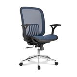 Cadeira De Escritório Dt3 Celeste Ergonômica Azul - 11736-8