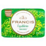 Sabonete Francis Suave Erva-doce 85g - Embalagem Com 12 Unidades