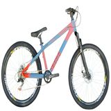Bicicleta Vikingx X-35 Azul Petróleo Wheeling Single Freio A Disco 1x7