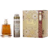 Perfume Unisex Lattafa Raghba Eau De Parfum Spray 100 Ml &amp; Desodorante 50