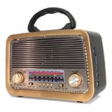 Super Rádio Retro Vintage Antigo Am Fm Sd Usb Mp3 Bivolt Bluetooth Alta Qualidade De Som