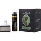 Perfume Unisex Lattafa Sheikh Al Shuyukh Edp Spray 50 Ml&amp;desodorante Ml(black Edition)