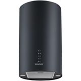 Coifa Ilha Quartzo Redonda 35cm Preta Tp3521pt Suggar 127v