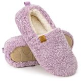 Chinelos Everfoams Soft Curly Full Memory Foam Para Mulheres Roxos