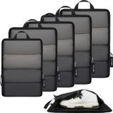 Cubos De Embalagem De Compressão Bagail Ultralight 6 Set Black
