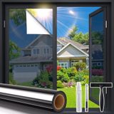 Filme De Privacidade Para Janelas Coavas Reflective Mirror Heat Uv Block