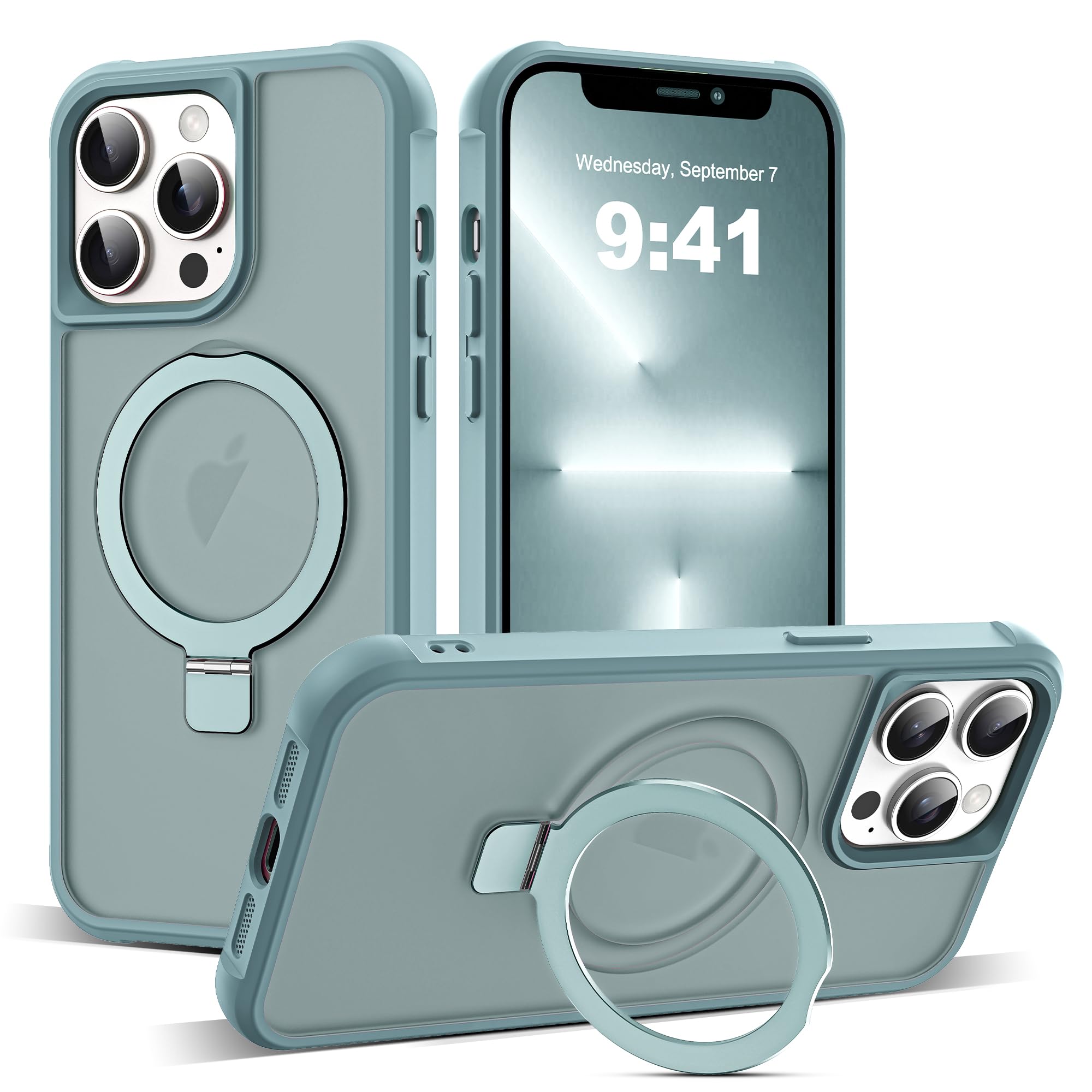 Capa De Telefone Skylmw Compatível Com Iphone 13 Pro Azul