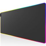 Mouse Pad Para Jogos Ktrio Rgb Large Superior Em Tecido De Microtecelagem