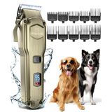 Dog Clippers Oneisall Grooming Para Casacos Grossos E Recarregáveis
