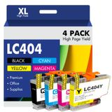 Cartuchos De Tinta Toner H-party Lc404xl Lc404 Para Brother 404xl