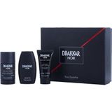 Perfume Masculino Guy Laroche Drakkar Noir Edt Spray 50 Ml&amp;intense Cooling Desodorante Em Bastão 73 Gel De Banho
