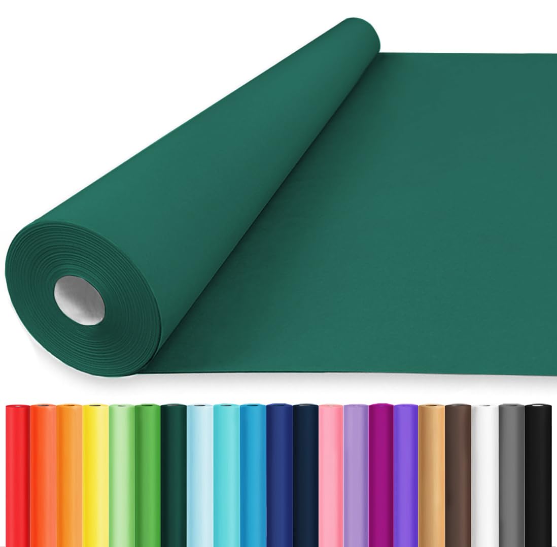 Papel De Embrulho Vanhench Green 36cm X 2400cm (200m) Jumbo Roll