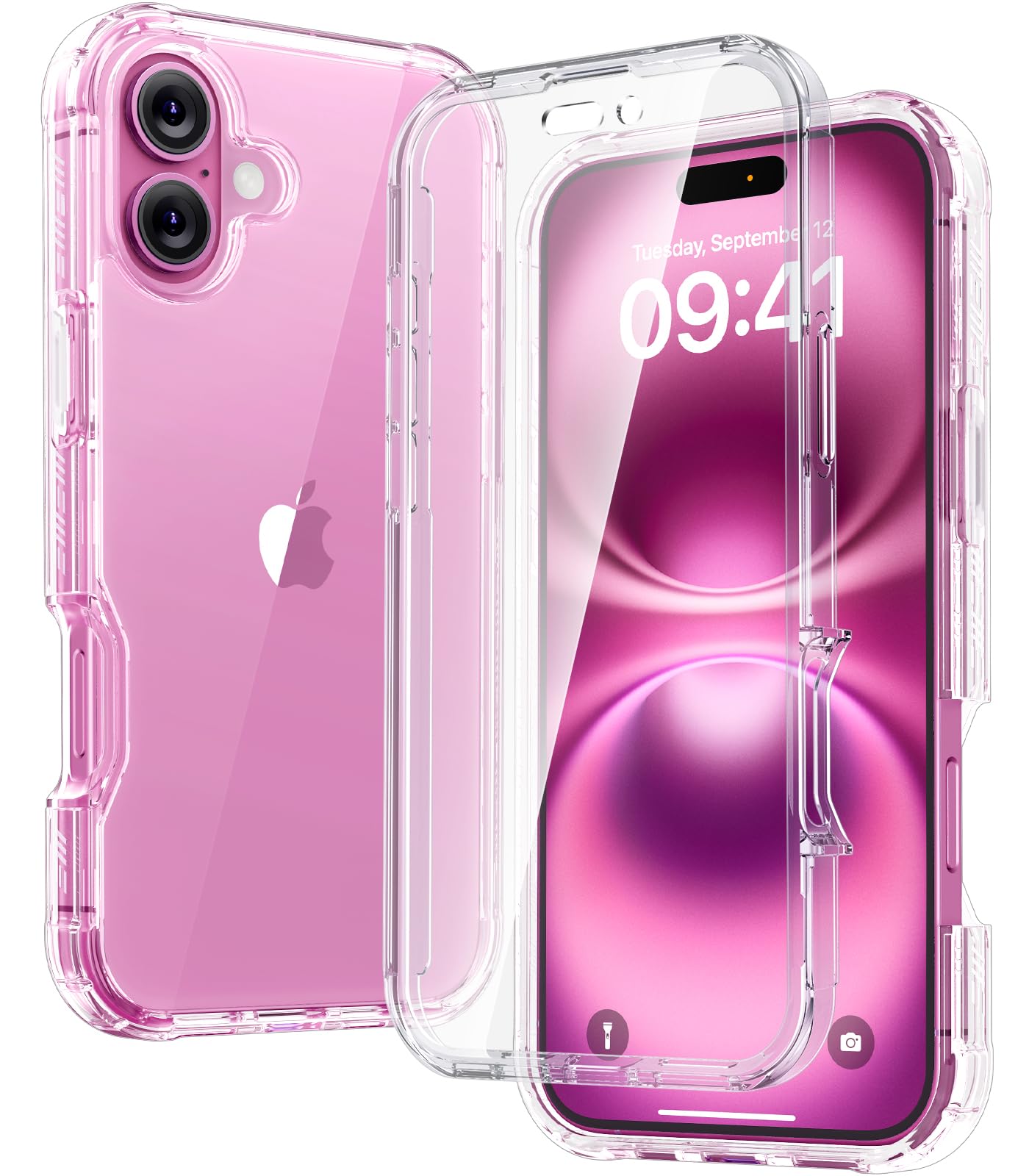Capa De Celular Diaclara Projetada Para Iphone 16 Plus De 6,7"