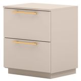 Mesa De Cabeceira 2 Gavetas 50 Cm Dub 50019 Fendi Vlr