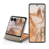 Smartphone Motorola Razr 50 5g - Vanilla, 512gb, 24gb Ram Boost, Câmera 50 Mp, Selfie 32 Mp E Tela De 6,9"
