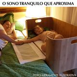 Cosleeper Berço Portátil Baby Lc Mesa Sky