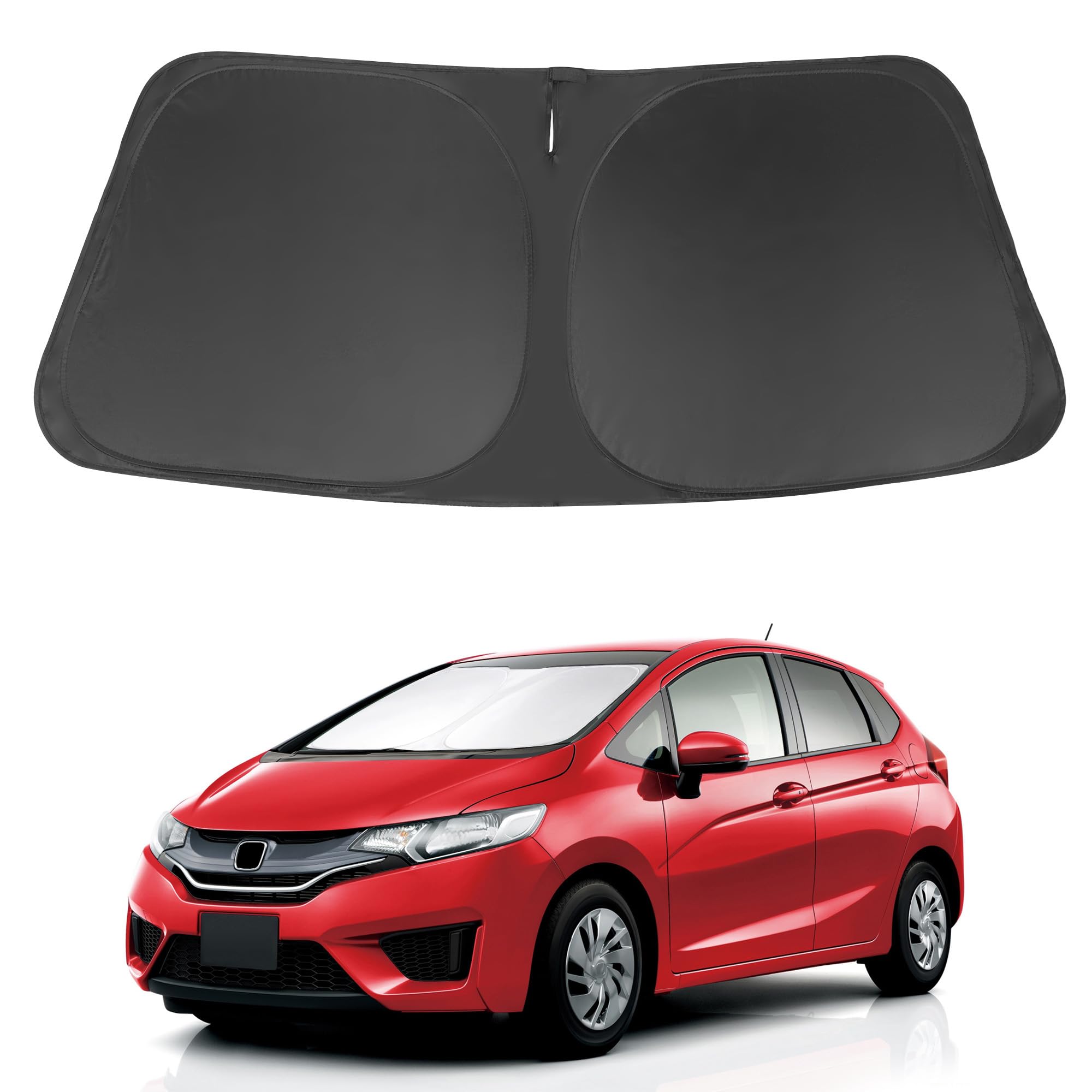 Pára-brisa Sun Shade Lhflive Compatível Com Honda Fit 2015-2020