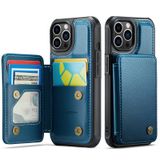 Capa Tipo Carteira Vinich Para Iphone 12 Pro Max Com Porta-cartões Azul