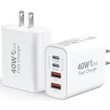Carregador Block Bikeanything 40w Usb C 4 Em 1 Para Iphone 16