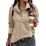 Moletom Shewin Plus Size Com Decote Em V Para Mulheres 3gg