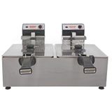 Fritadeira Elétrica Frita Mais 2 Cubas 2452 Cotherm Fritadeira 10 Litros Inox 220v