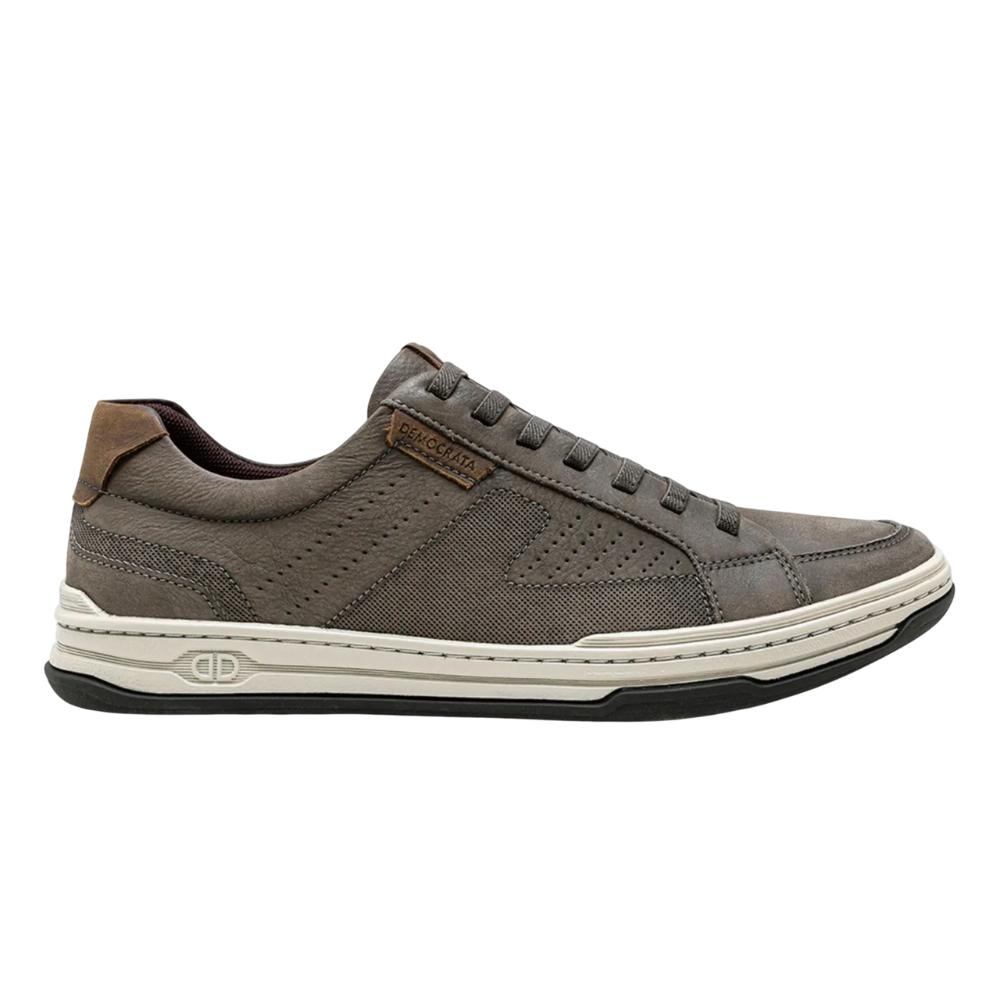 Sapatenis Democrata Denim Jay Ref 151401-4 Cinza Escuro 043