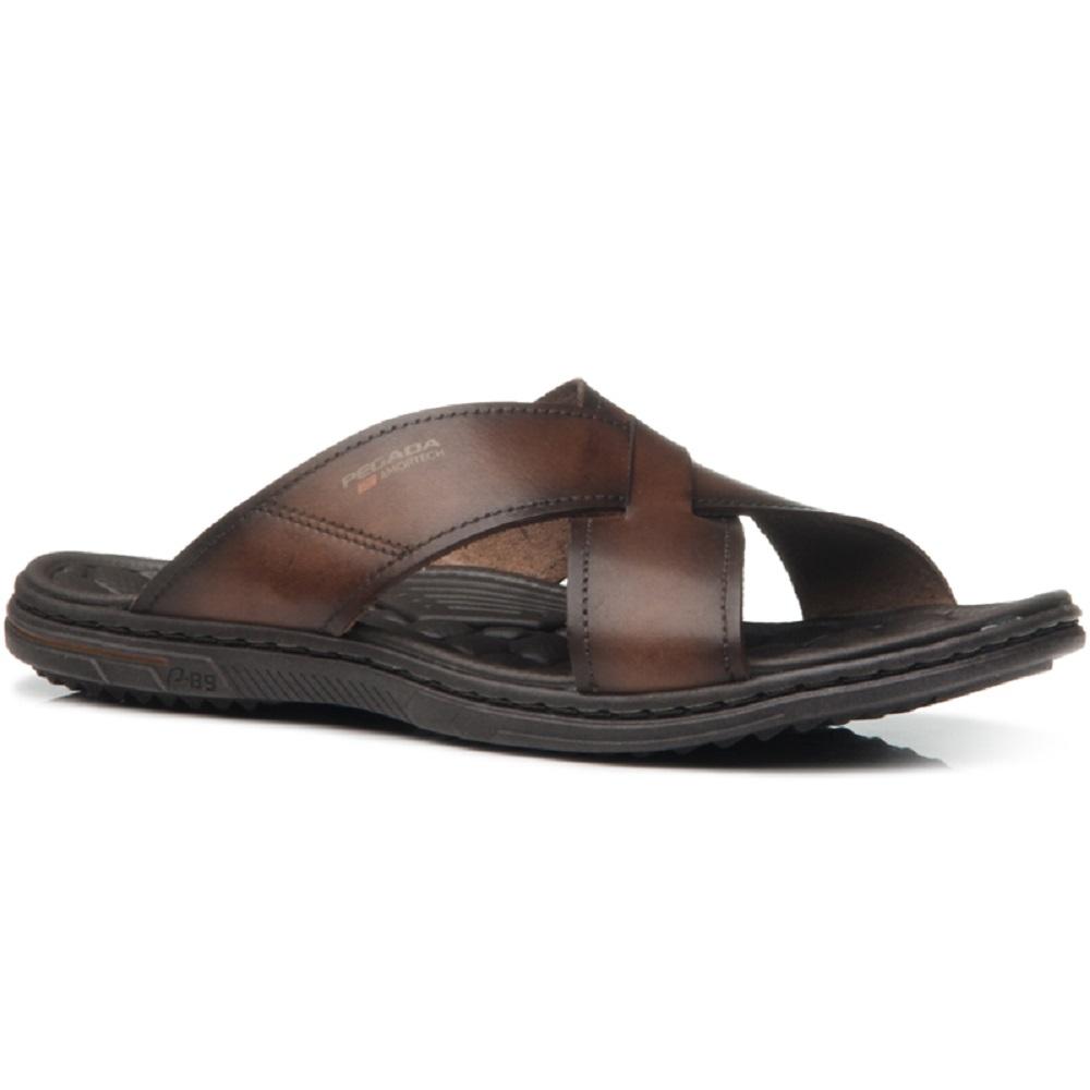 Chinelo Pegada Ref 533302-01 Marrom Claro 048