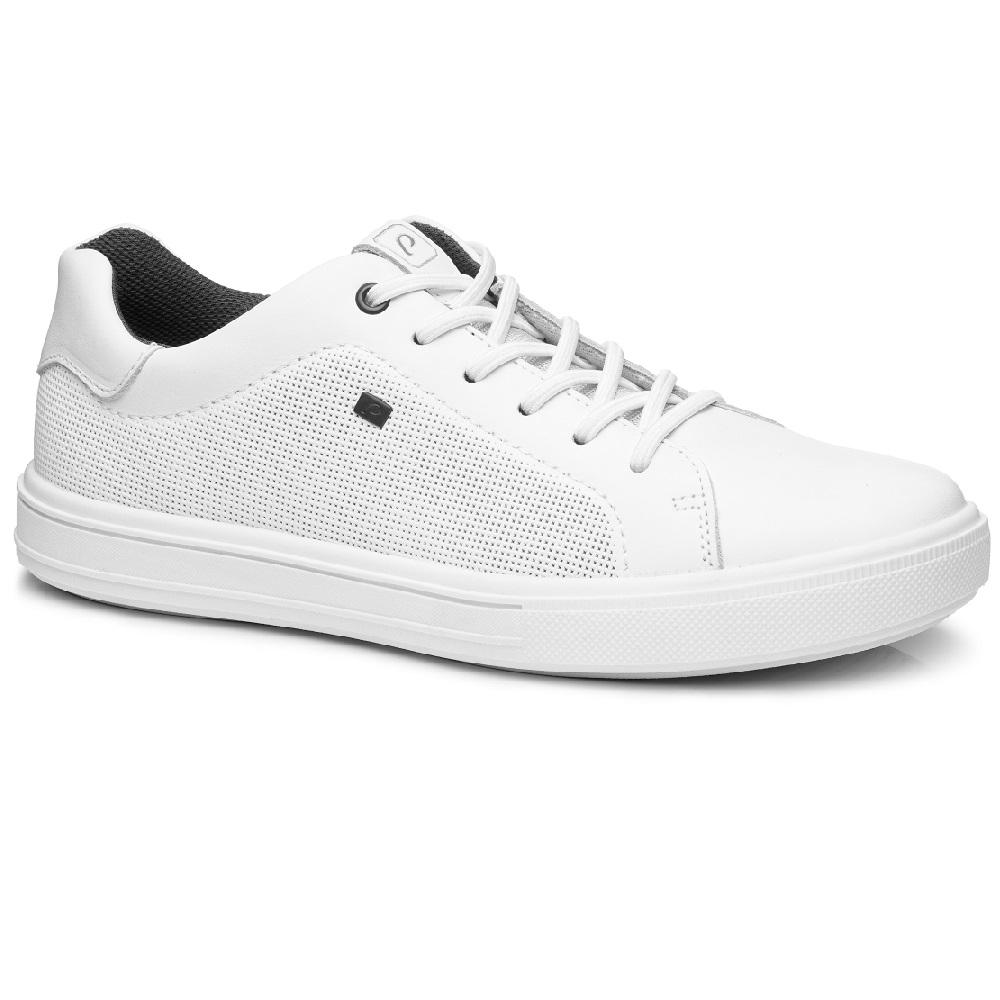 Sapatenis Pegada Casual Em Couro Ref 111501-01 Branco 037