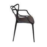 Cadeira Moderna Para Mesa De Jantar Master Allegra - Kit Com 4
