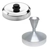 Modelador Hambúrguer Prensador 12cm E Abafador 14cm Jjb