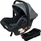 Cadeirinha Para Carro Base Para Carro Passear Baby Nina Cinza
