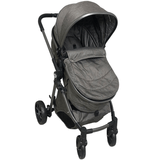 Carrinho De Bebe Passeio Moises Passear Baby Ares Chocolate