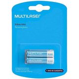 Pilhas Recarregáveis Aaa 1000mah Com 2 Unidades