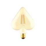 Lâmpada Led L125 Filamento 4w Autovolt E-27 2000k Bulbo Âmbar G-light